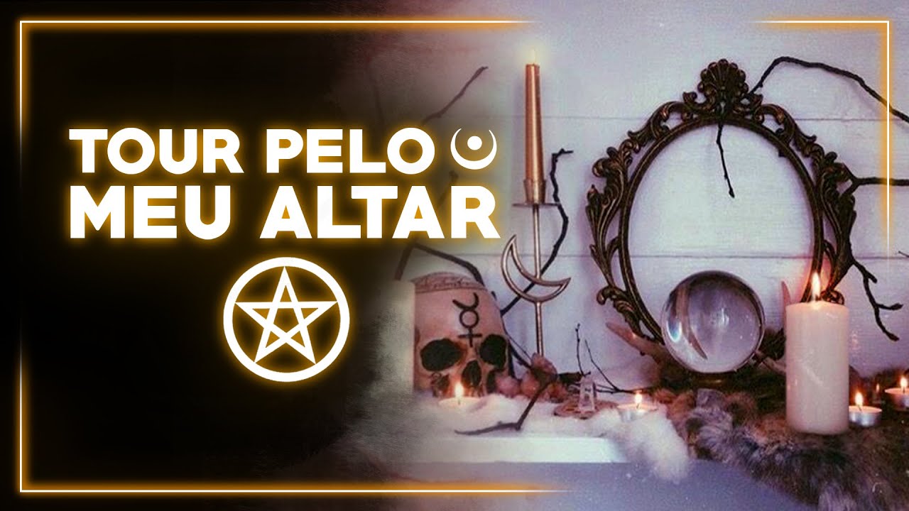 ALTARES DE BRUXARIA - Usos e segredos + Tour | Cedrec Nightingale