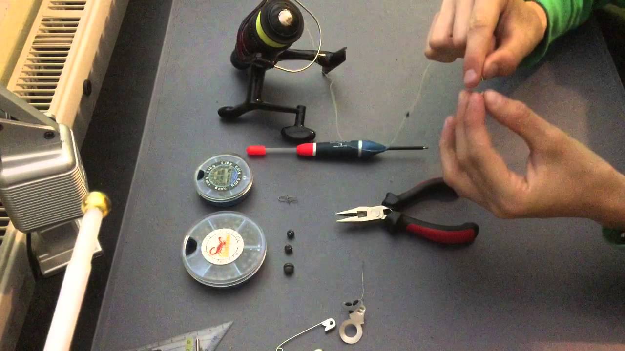 Einfache Posenmontage-schnell montiert