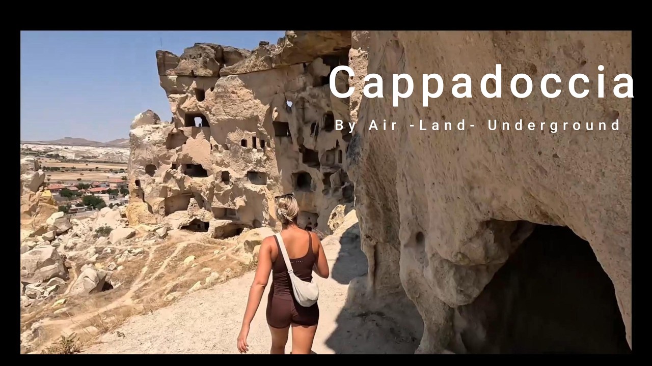 Turkey, Cappadocia. Discover the way they lived 20,000 years ago