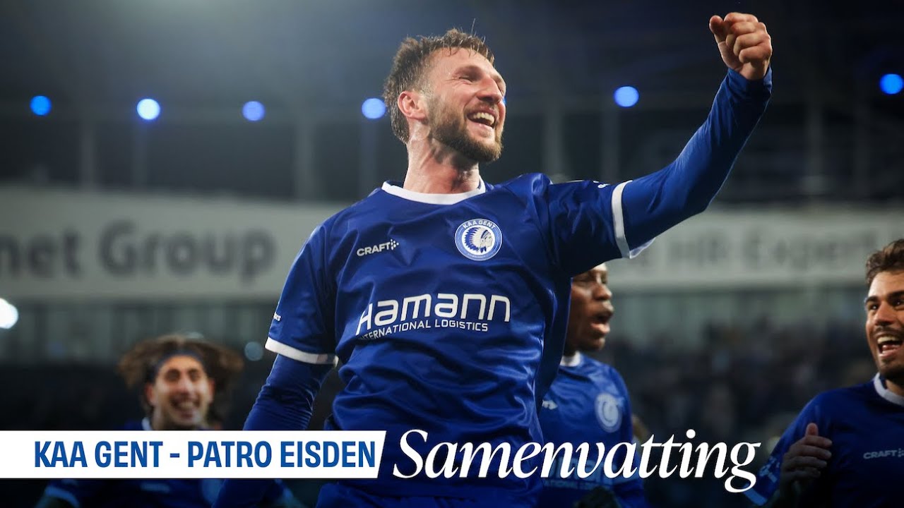 🏆 KAA Gent - Patro Eisden: 5-0 (Croky Cup 1/32)