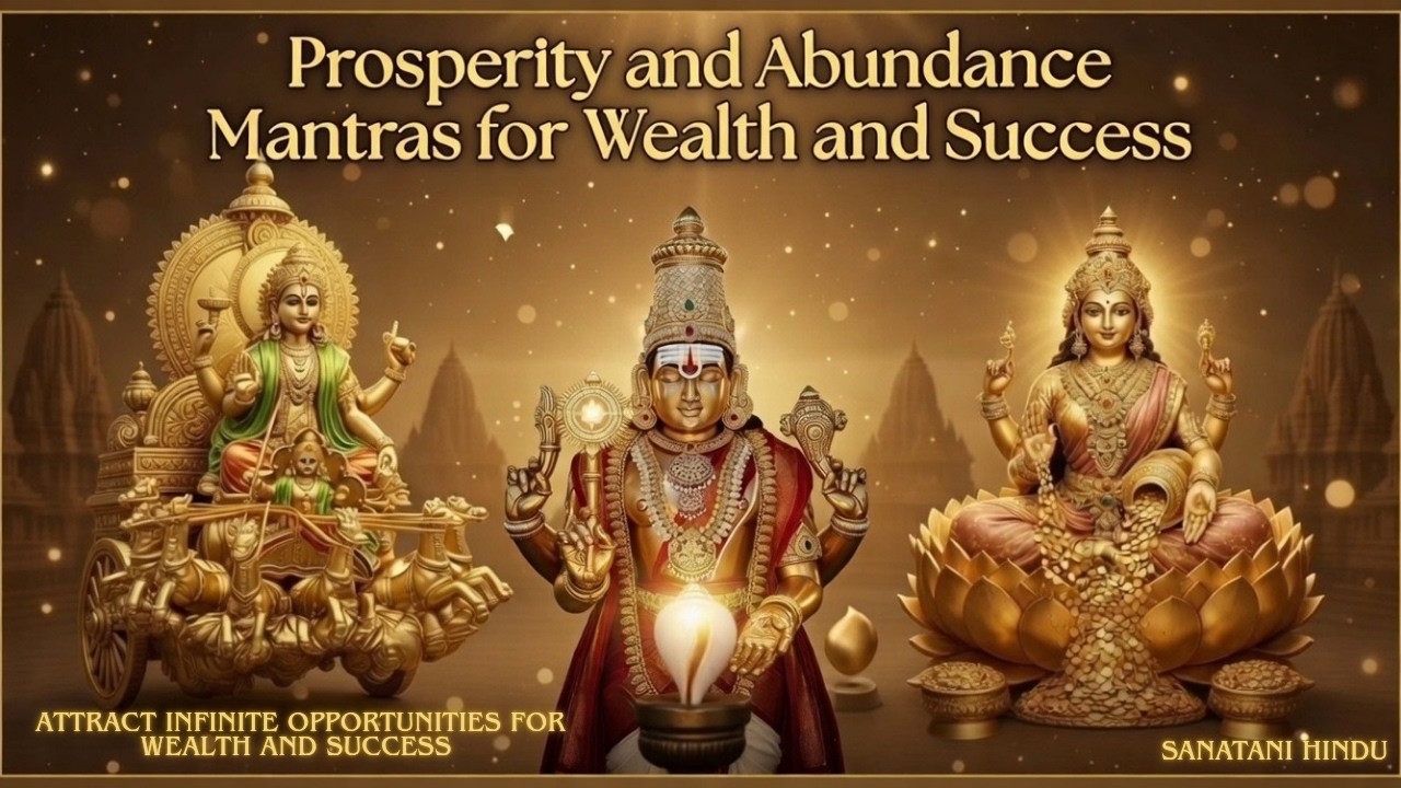 🔥3 Miracle Mantras for Instant - Wealth 💸 Positive Energy ⚡ & Peace 🌿