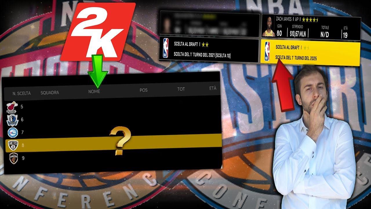 2K MI DRAFTA LA SQUADRA, IO LA REBUILDO! - NBA2K21 PS5
