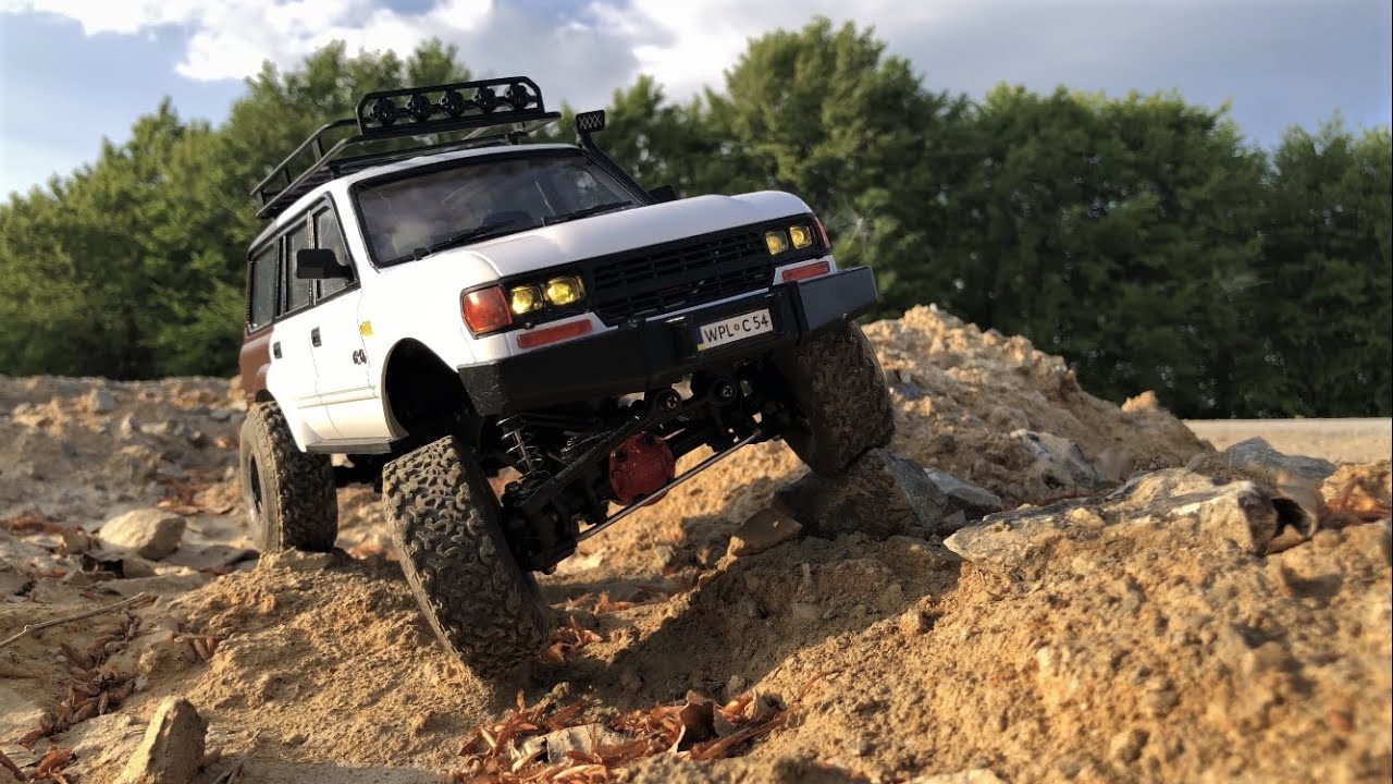 WPL RC C54-1 1/16 Scale Crawler : LC80 Off-Road Trail!