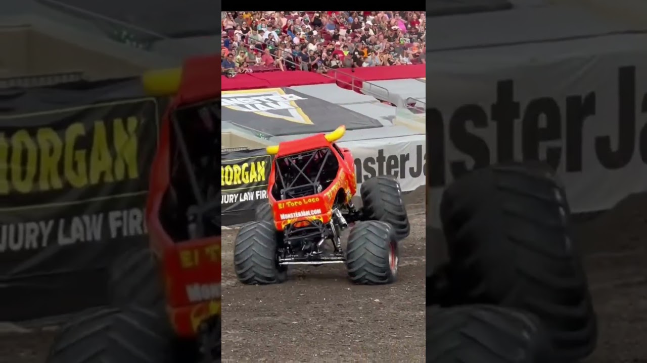 El Toro Loco Goes WILD! #monsterjam #monstertruck