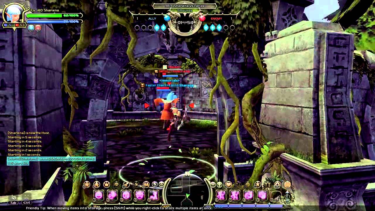 DN EU Immortals PvP Tournament Final Match Shariena vs Fariax