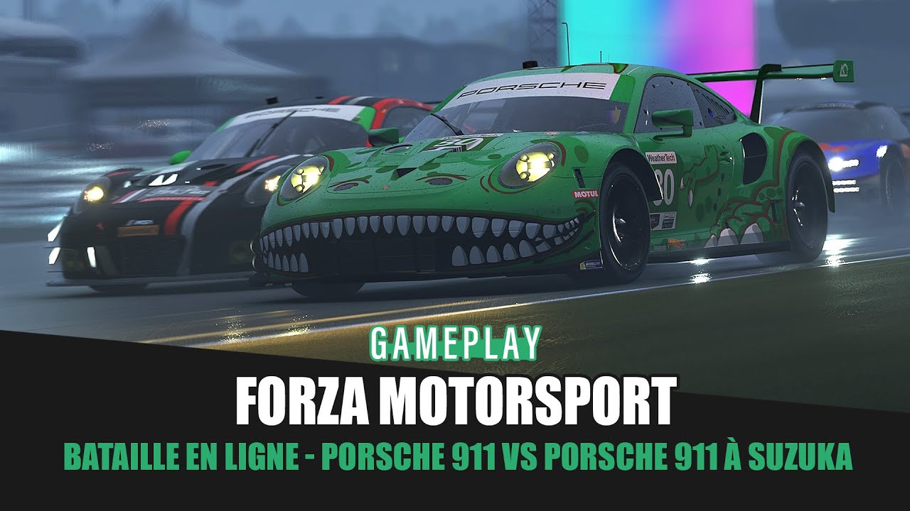 Bataille en LIGNE - Porsche 911 vs Porsche 911 &agrave; Suzuka