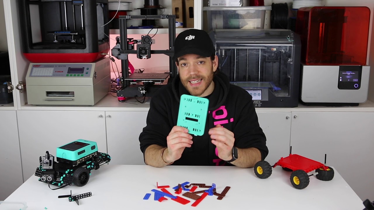 We're on Thingiverse! 3D print your own pi-top parts
