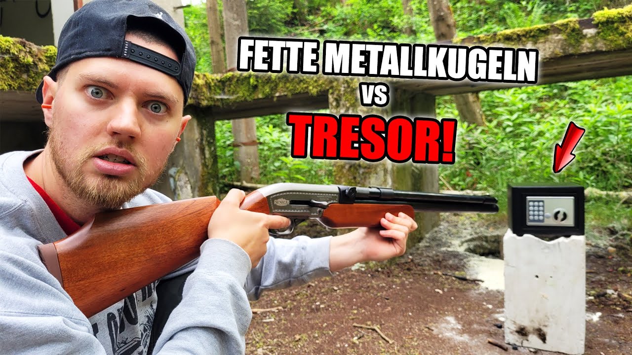 Ich VERSCHIEßE fette METALL KUGELN mit der 300 JOULE STARKEN PCP SHOT GUN!