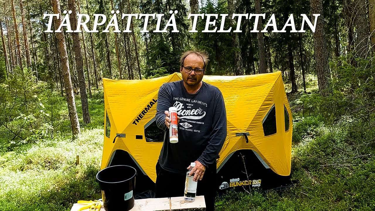 Väinö Bunker XXL katto vesitiiviiksi/lakanasta vesitiivis tarppi halvalla