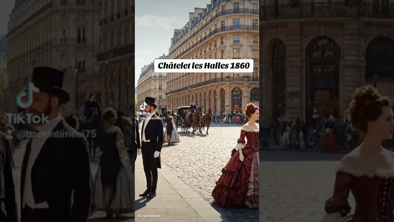 Châtelet Les Halles de 1400 à aujourd’hui et futur ⏳