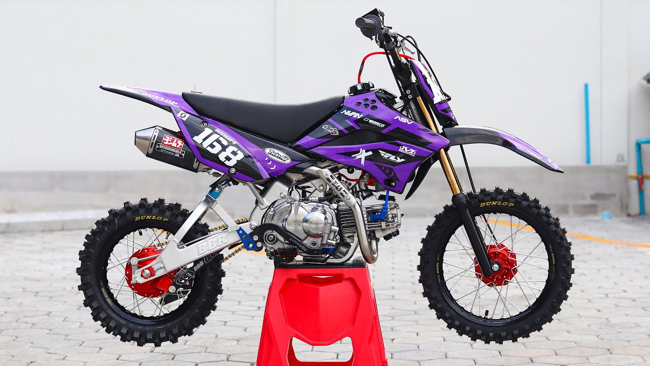 KLX110L คันนี้แต่งหมดเป็นแสน!!  ($4,600 KLX110L TRANSFORMATION)
