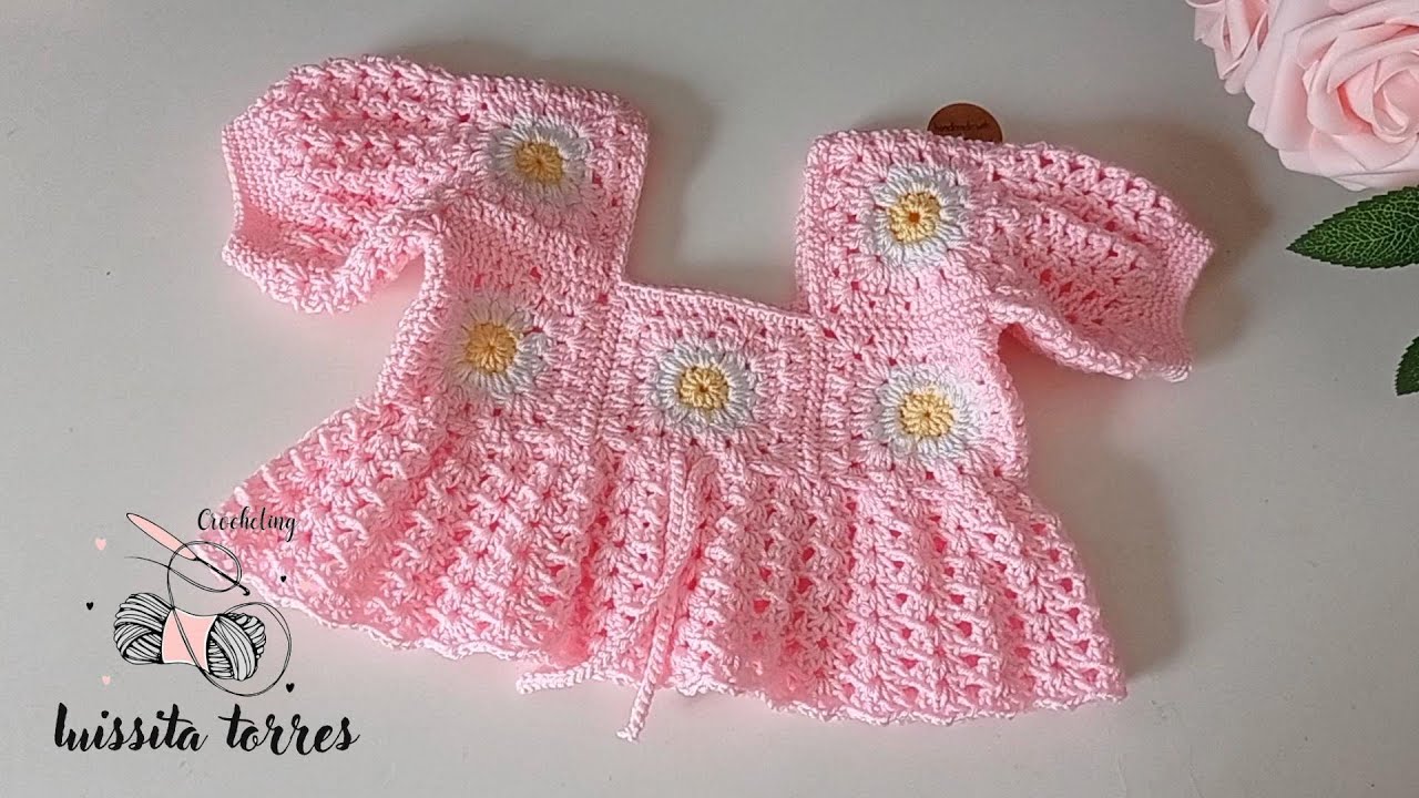 Sorpréndete de lo bonito que Queda!! Anímate a Tejer Fácil y Rápido Para Bebé a crochet Paso a Paso