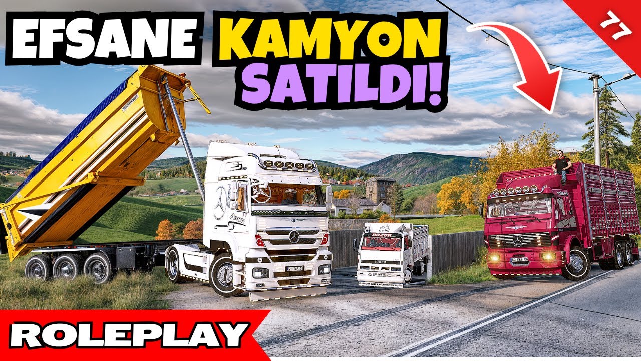 Efsane Kamyon Mercedes 2521'i Sattım! Yeni Dönem Başladı 🚛