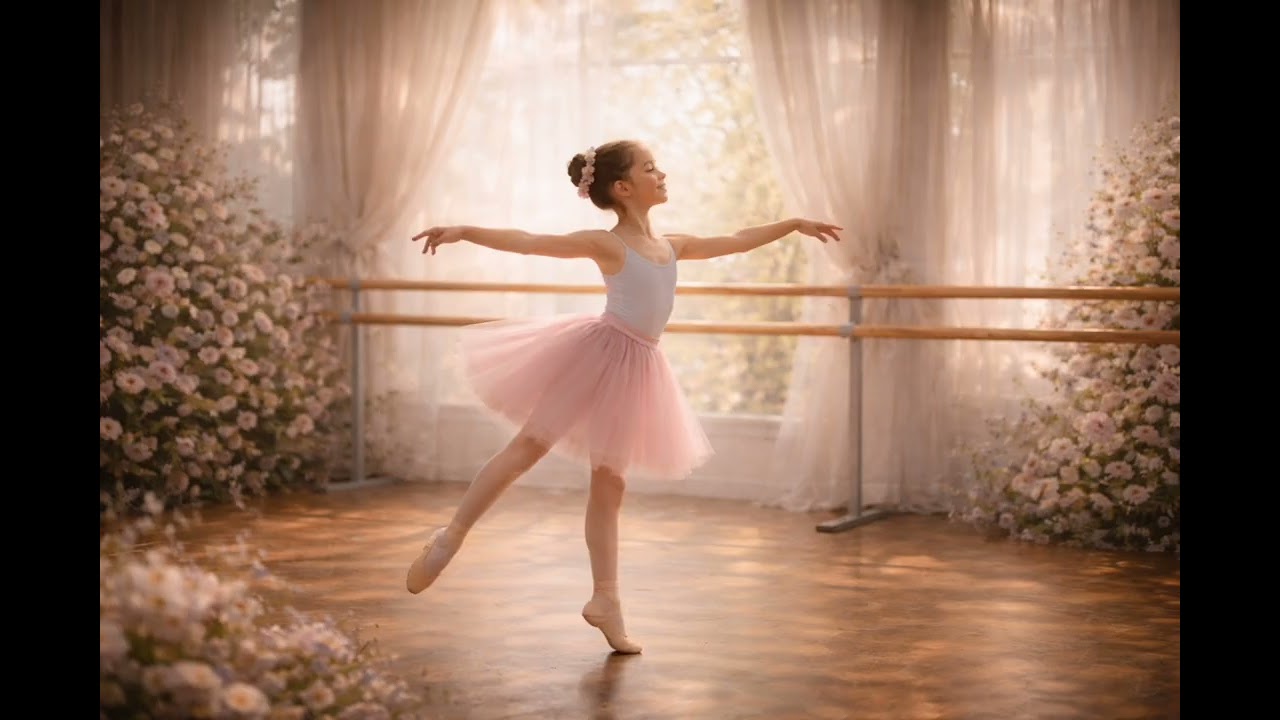 🩰 Ballet Warm-Up Music for Kids 3 (Piano) | Instrumental Ballet Class – Încălzire Balet