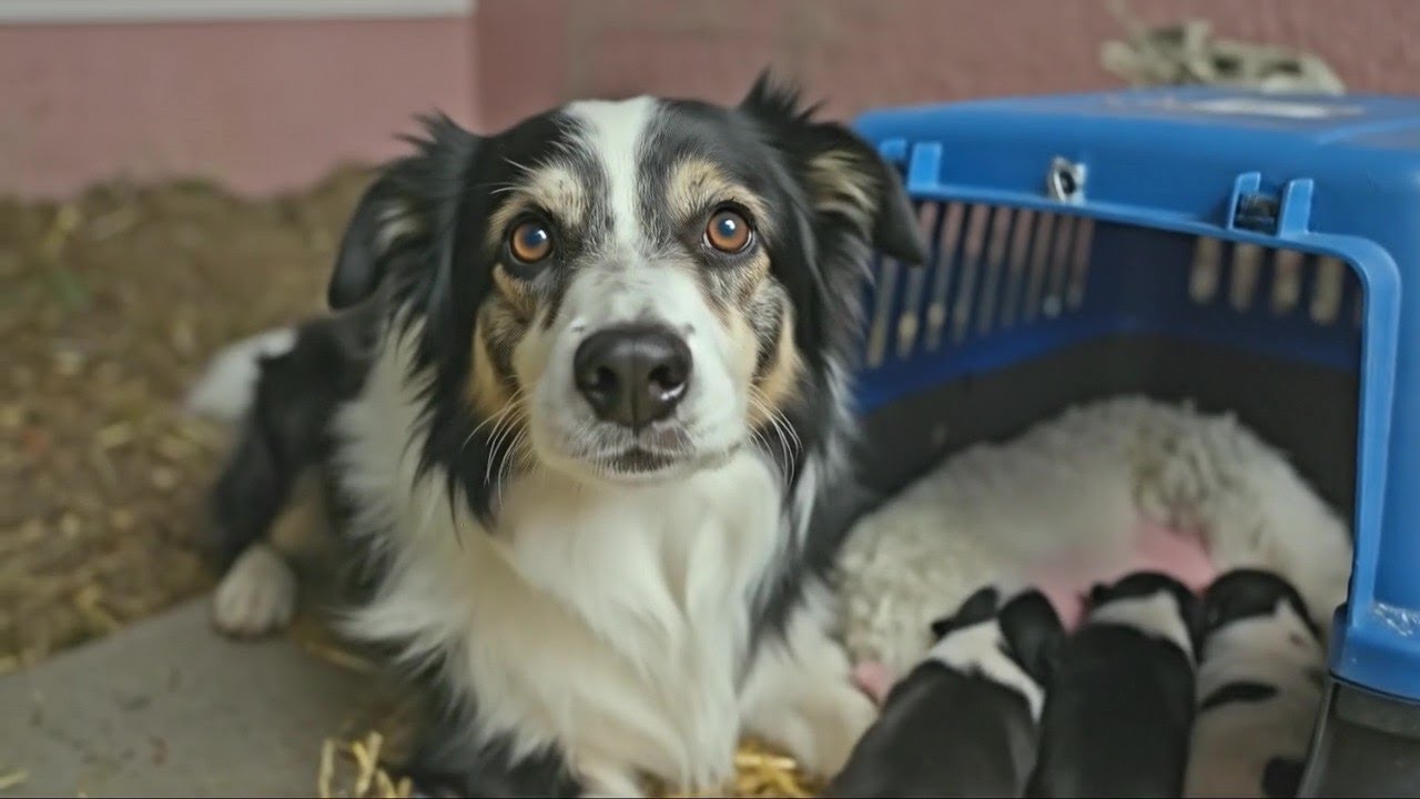 Stray Mama Dog Brings Humans to Her Newborn Puppies | Wildlife Rescue Moments