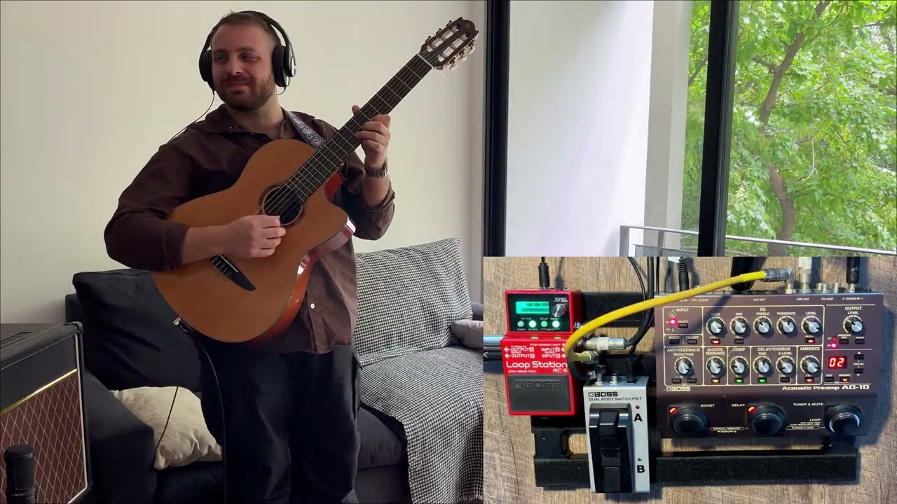 Boss RC-5 & Boss AD-10 | Havana (Camila Cabello) – Guitar Version