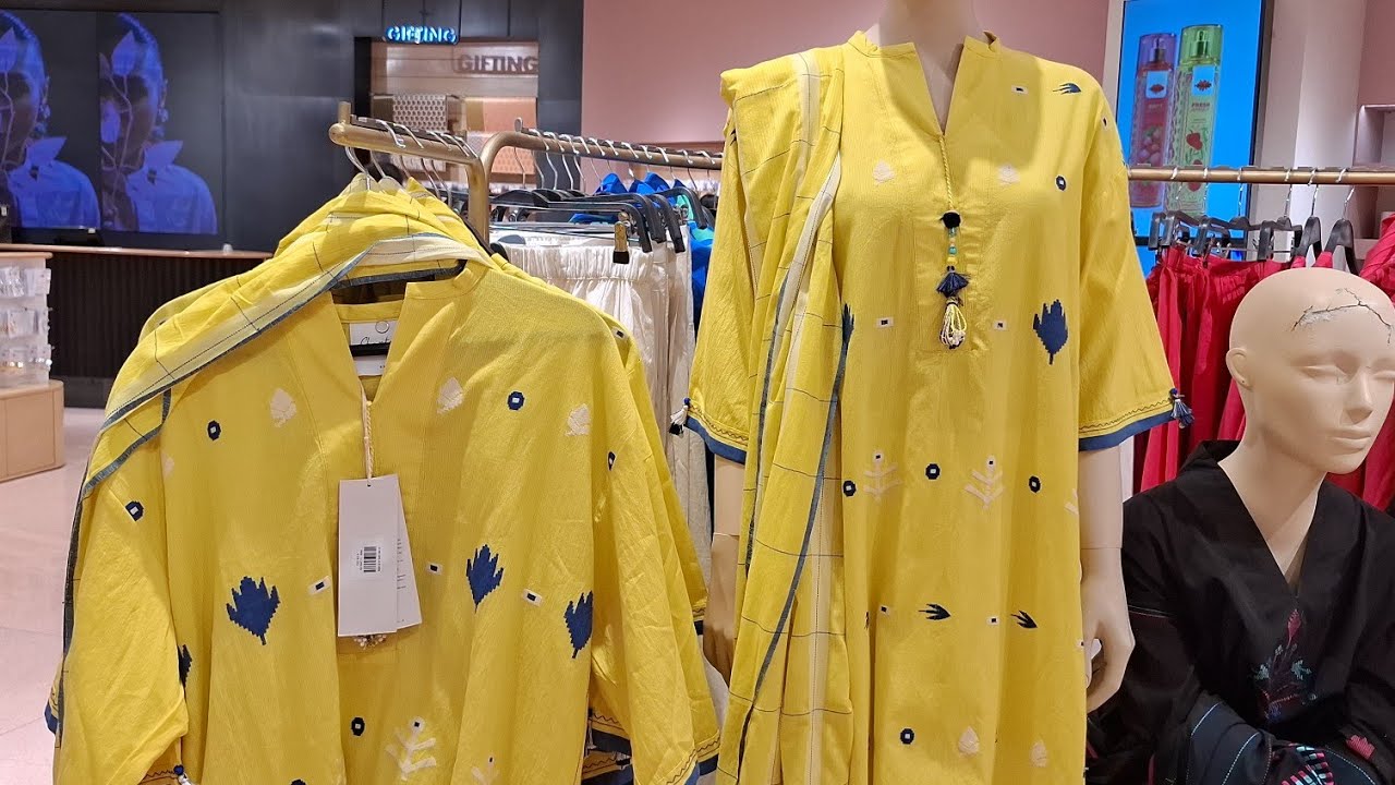 Khaadi New Collection For Basant ♥️  Ethnic New Pret For Basant ♥️ لاہور بسنت میلہ واہ کیا بات ہے