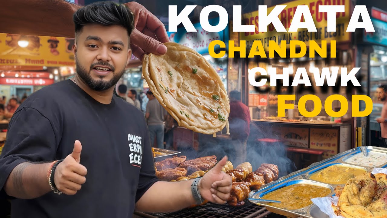Kolkata Chandni Chowk Food Tour | Pure Bengali Street Food Madness!