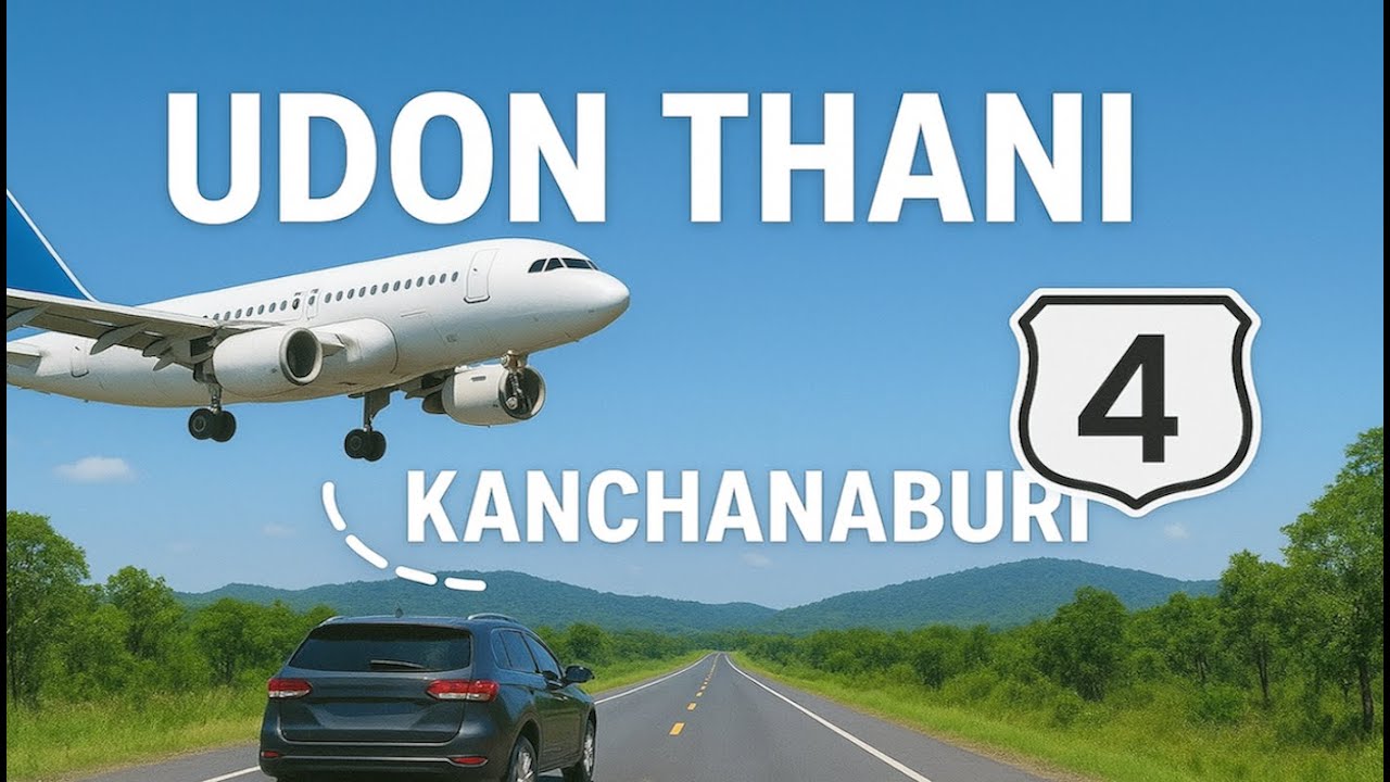 📍Unsere Anreise nach Kanchanaburi über den Wongwian Yai in Bangkok ✈ Roadtrip Route 4 | Thailand