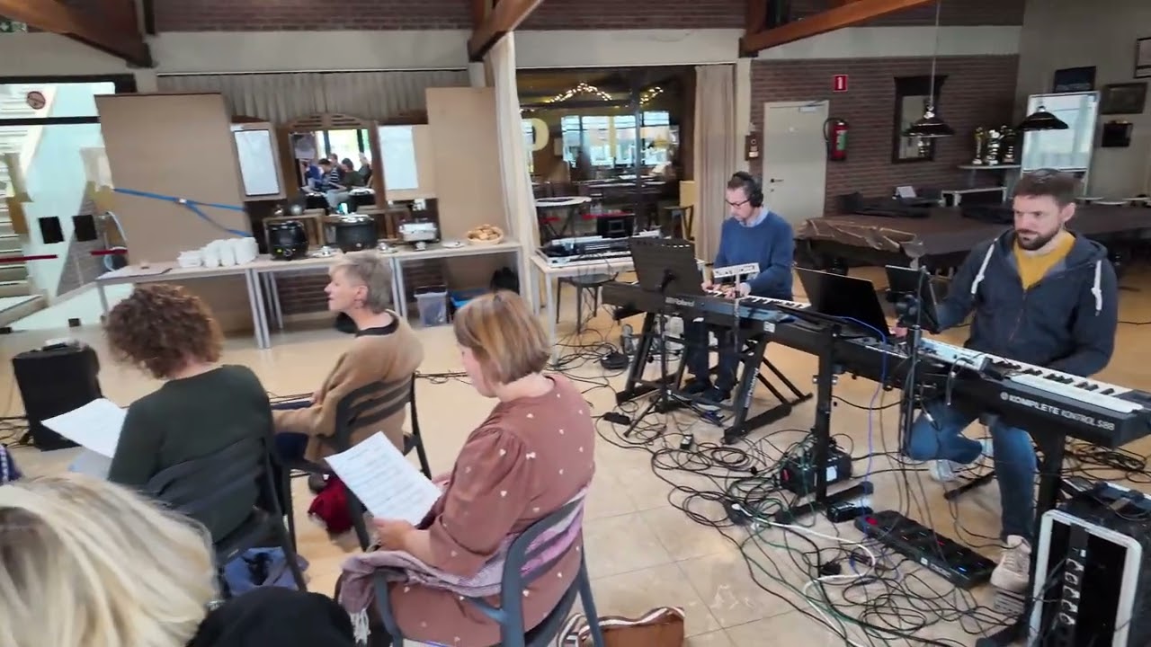 Just Music - repetitie voor het Kerstconcert