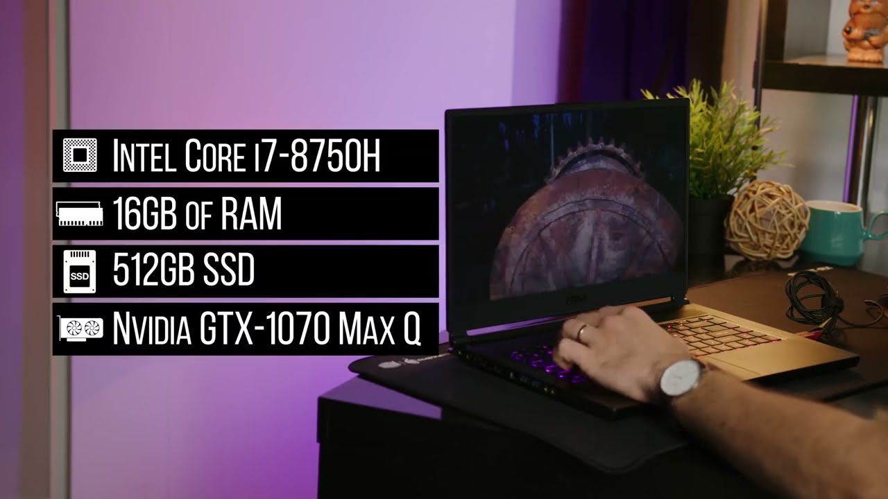 MSI GS65 | Stealth Review | 15.6-inch FHD | Core i-7 | GTX 1070 Max-Q