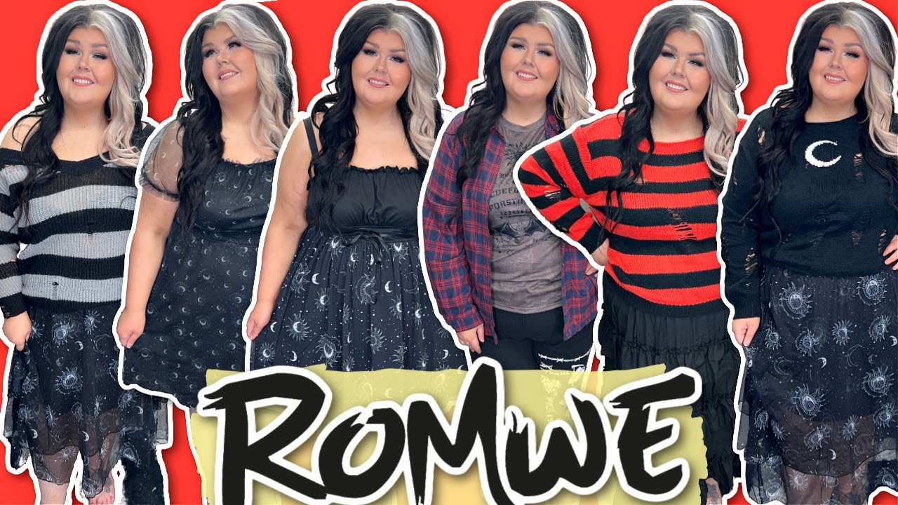 HUGE ROMWE PLUS SIZE TRY ON HAUL | Shein Sister Company
