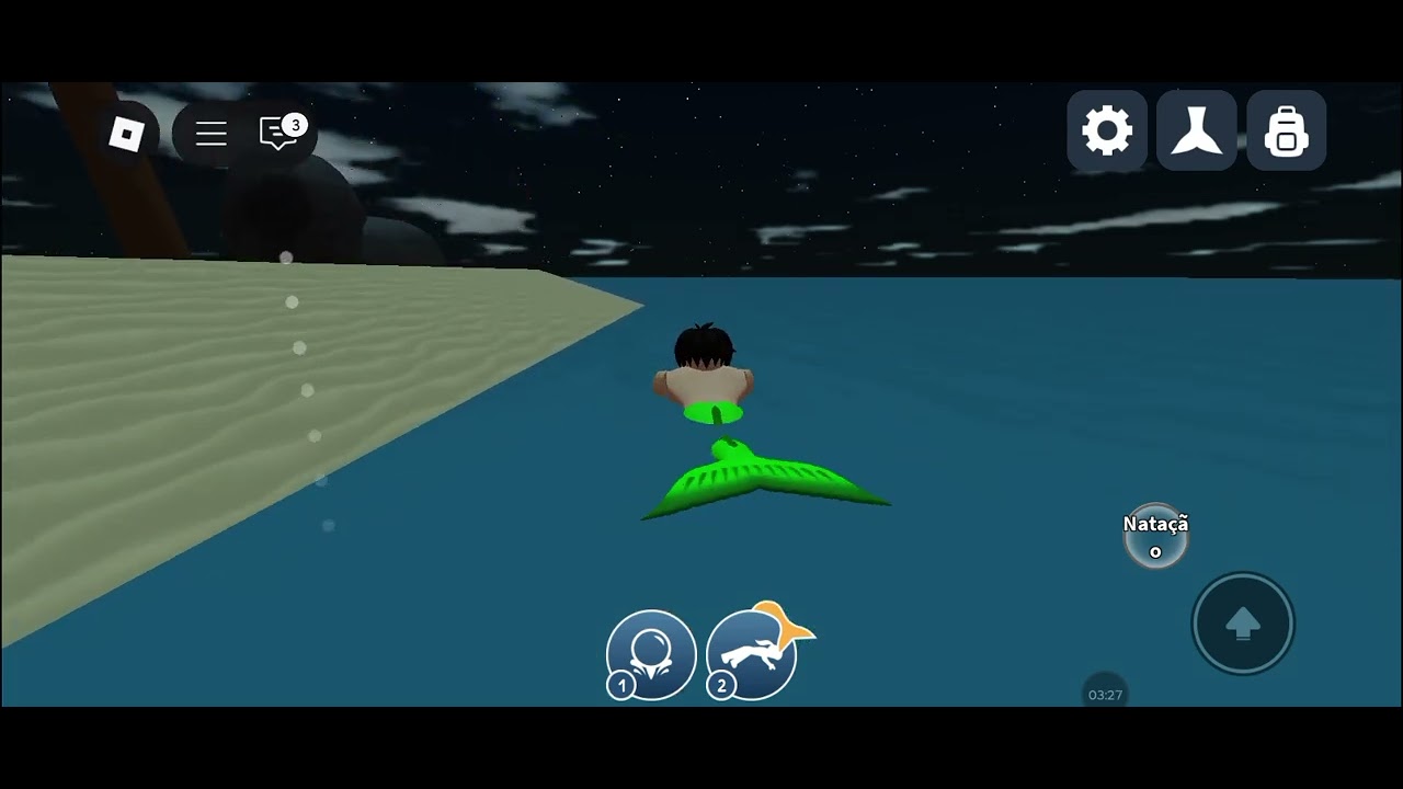 Inhonho virou uma sereia 