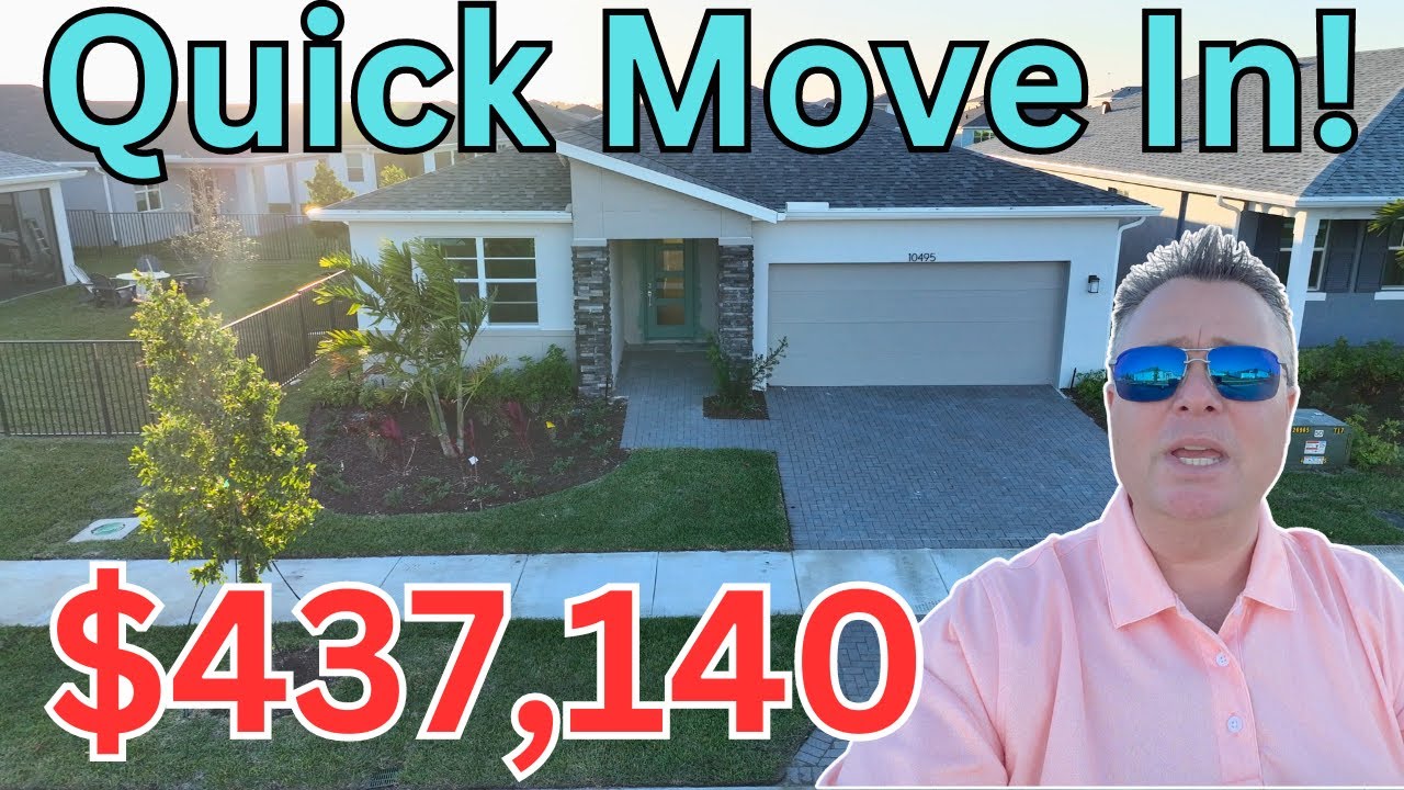 Caledon Floor Plan | Quick Move In Home | Cadence at Tradition Port St Lucie Florida