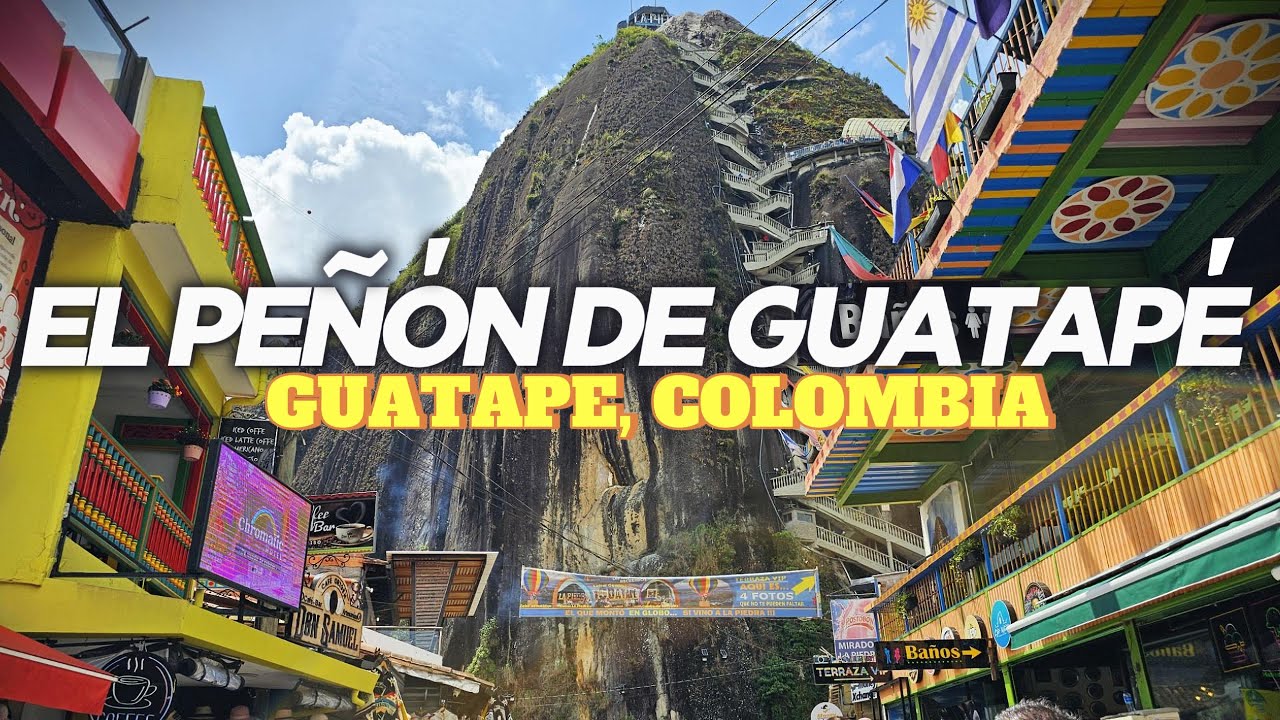 EL PENON DE GUATAPE. GUATAPE, COLOMBIA #colombia #guatap&eacute; #travel #colombiatravel #guatape #explore