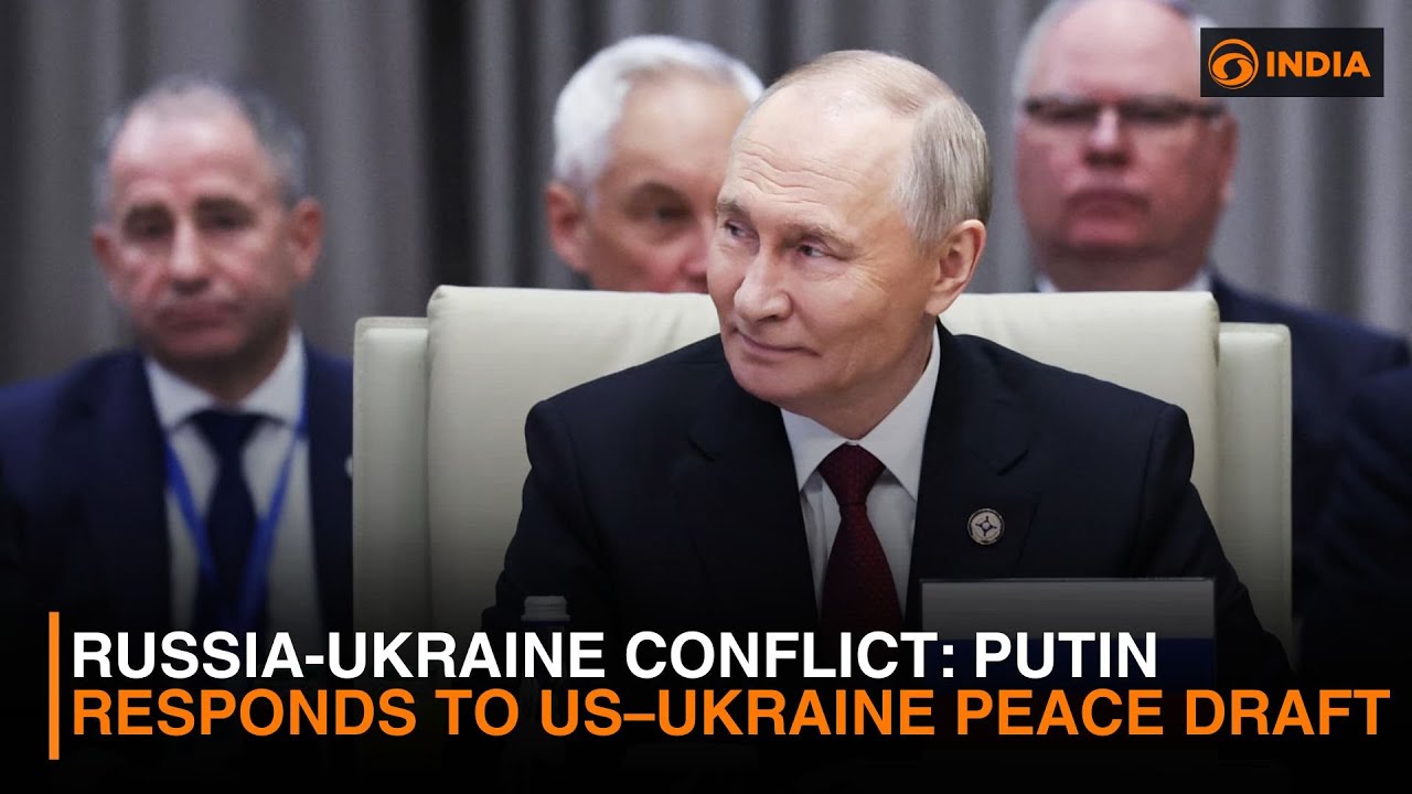 Putin Responds to US&ndash;Ukraine Peace Draft & more news | DD India Live | 6 PM IST