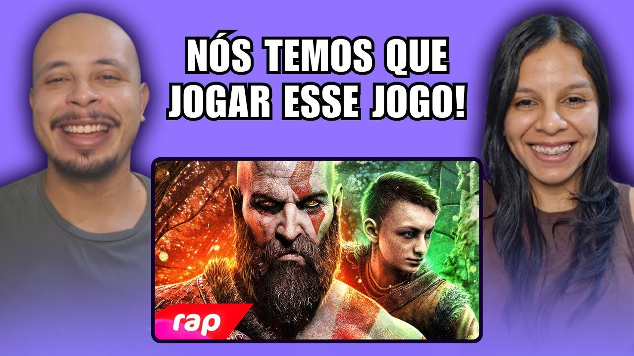 CASAL REACT: Rap do Kratos e Atreus (God of War) - NÓS SOMOS DEUSES