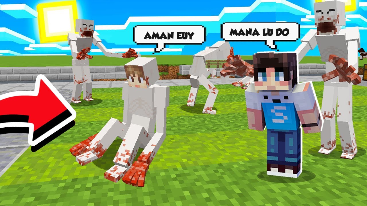 KITA NYAMAR JADI SCP PALING GAK KETEBAK DI PETAK UMPET MINECRAFT!!!