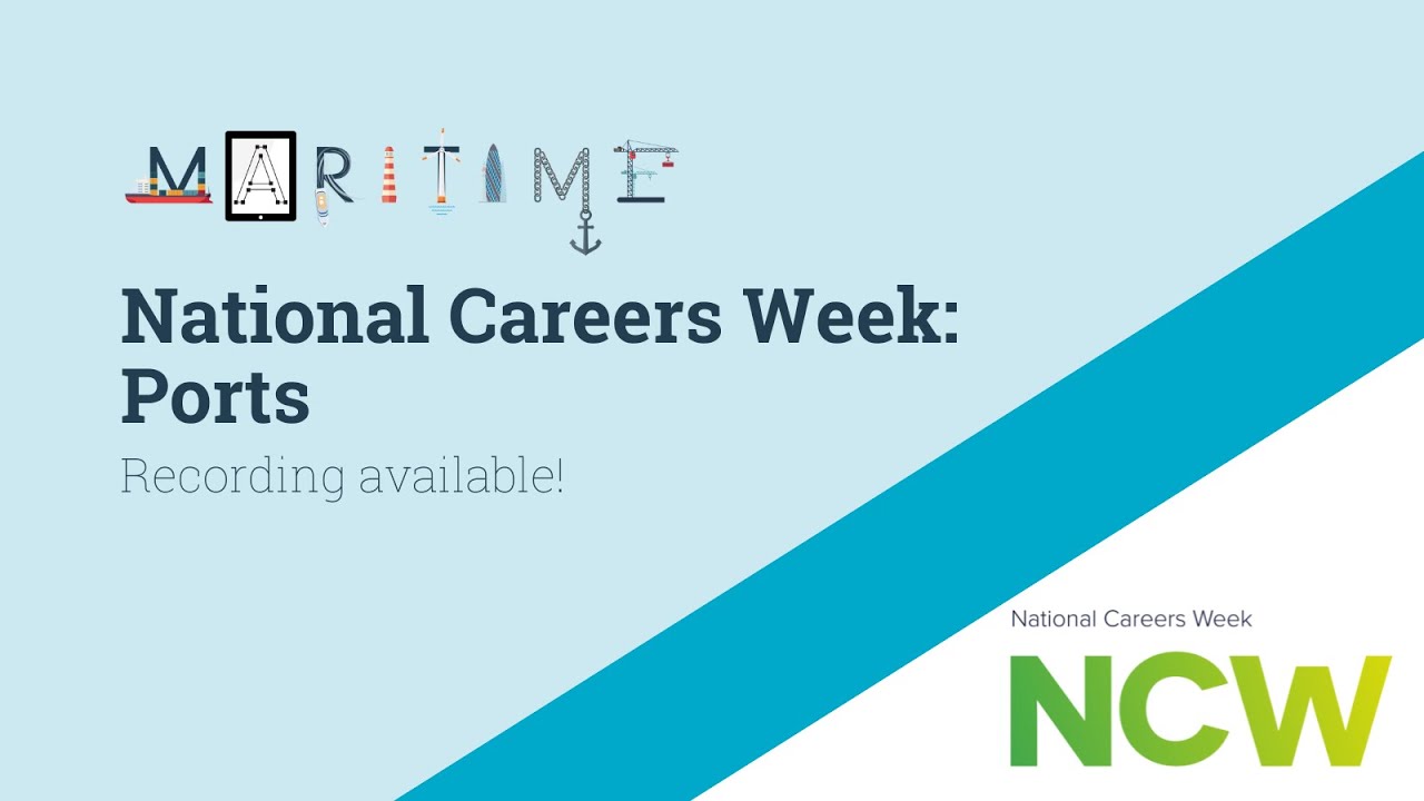 National Careers Week: Ports