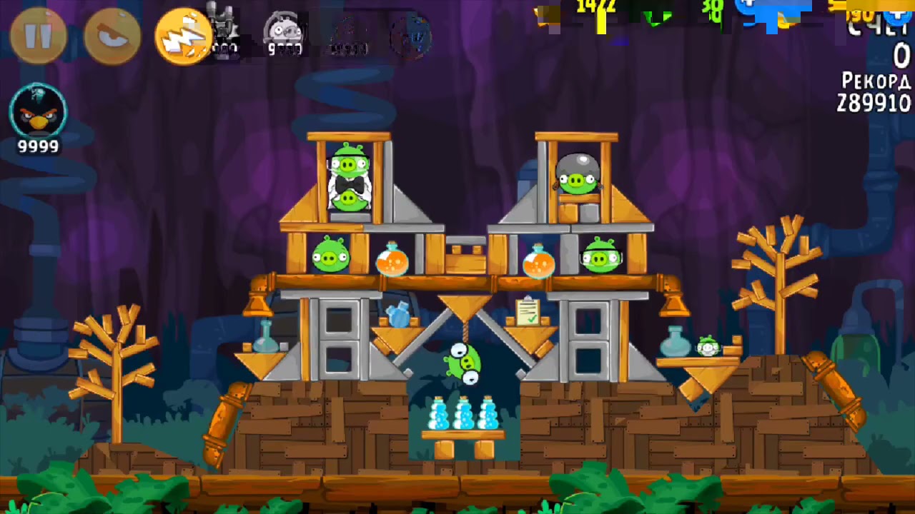 Angry Birds Classic Short Fuse Mighty Eagle 100%