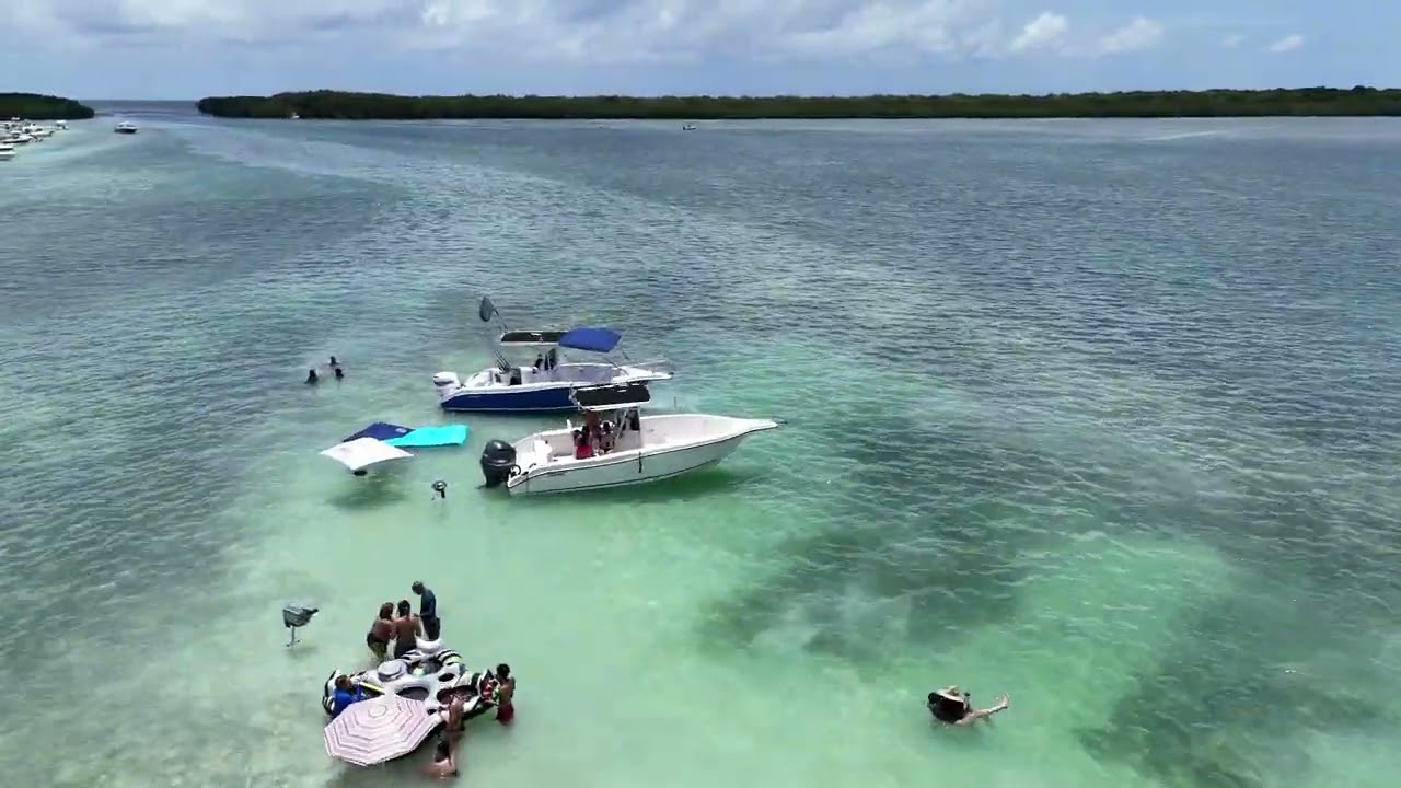 Elliott Key Sandbar| DJI| 4K