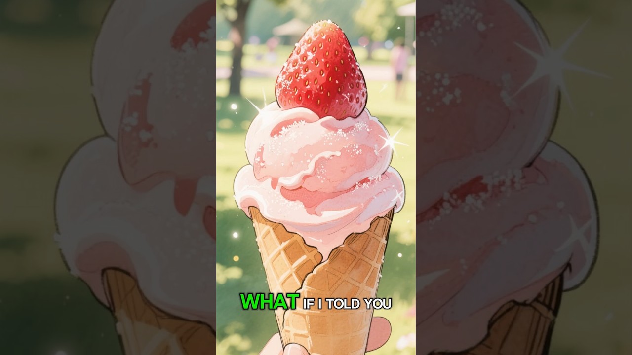 The Ice Cream That Doesn&rsquo;t Melt 🍦| #foodmystery #icecreamfacts #mysteryoffood #curiosityshorts