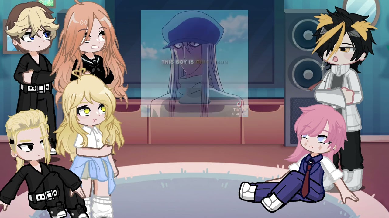 Tokyo revengers react to takemichi as killua zoldyck | hunter | Gacha life 2