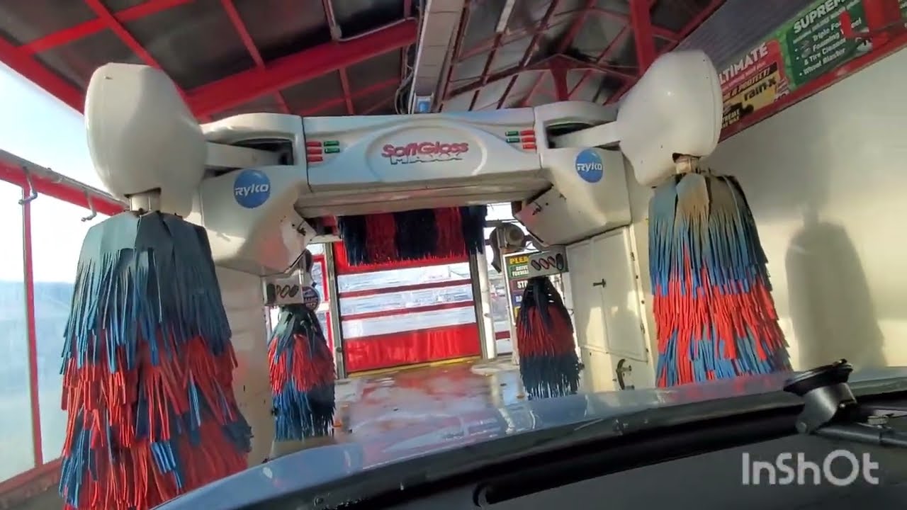 Ryko Softgloss Maxx with Autec Dryers and colorful lights