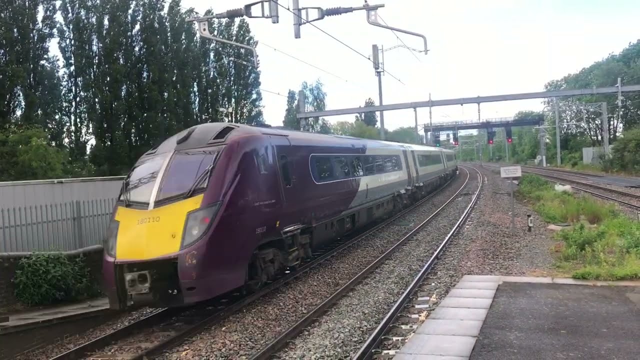 at Kettering station Different Trains on the MML 24/5/22