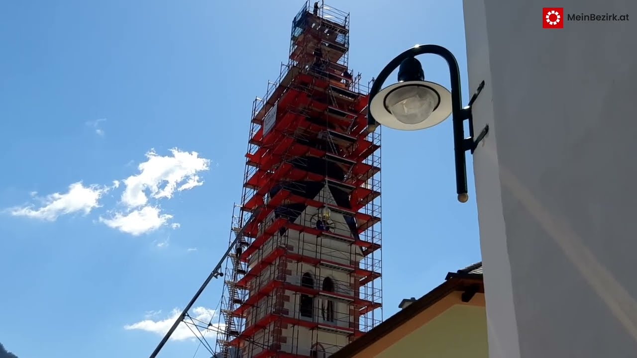 Neues Kreuz für Kirche Lessach