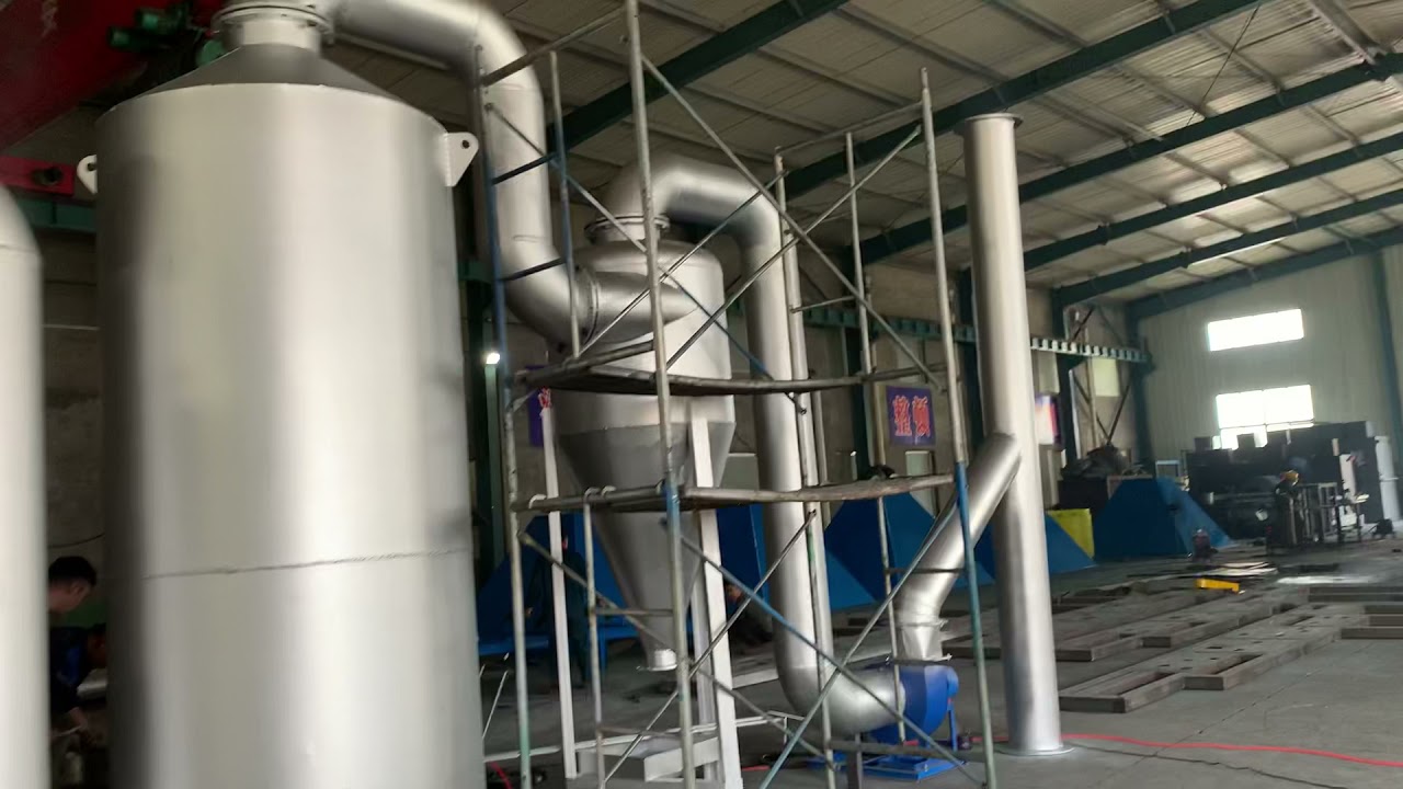 100kg Hospital Waste incinerator with wet scrubber