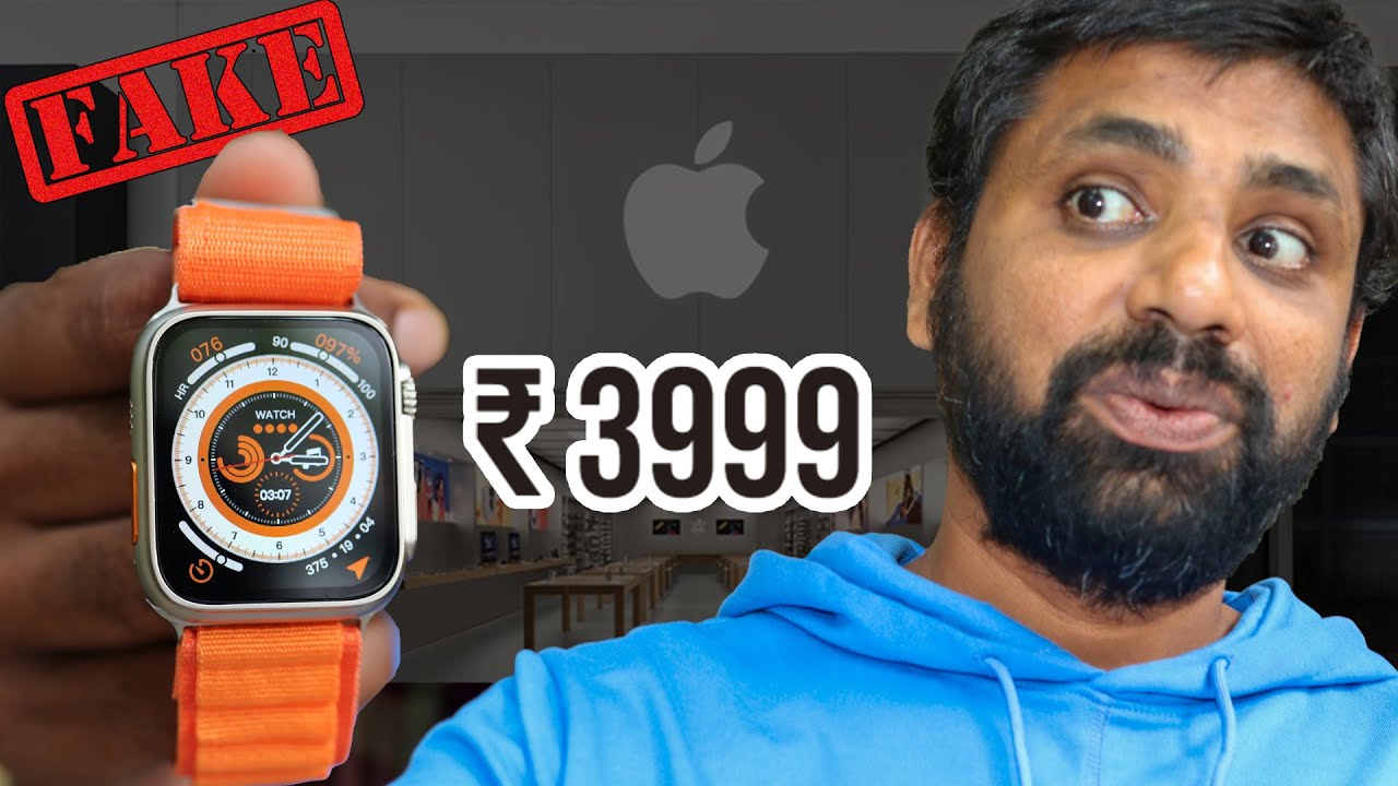 Apple Watch Ultra Clone For just 3999/-  || In Telugu ||
