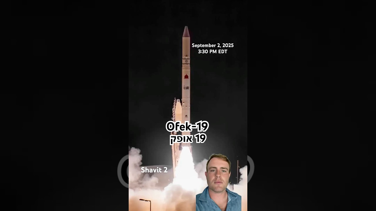 Israel Launches Ofek-19 