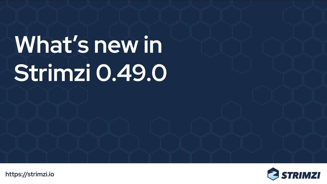 What's new in Strimzi 0.49.0