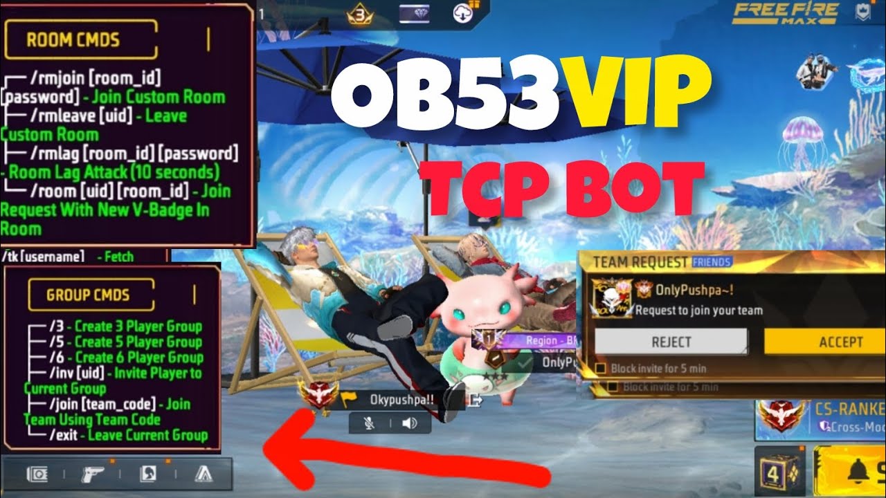 OB53 VIP TCP BOT ULTIMATE EMOTE BOT📁 AI BOT DIRECT DOWNLOAD LINK 