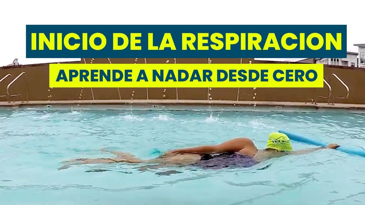 INICIO DE LA RESPIRACION EN MOVIMIENTO - APRENDE A NADAR DESDE CERO - VIDEO #7