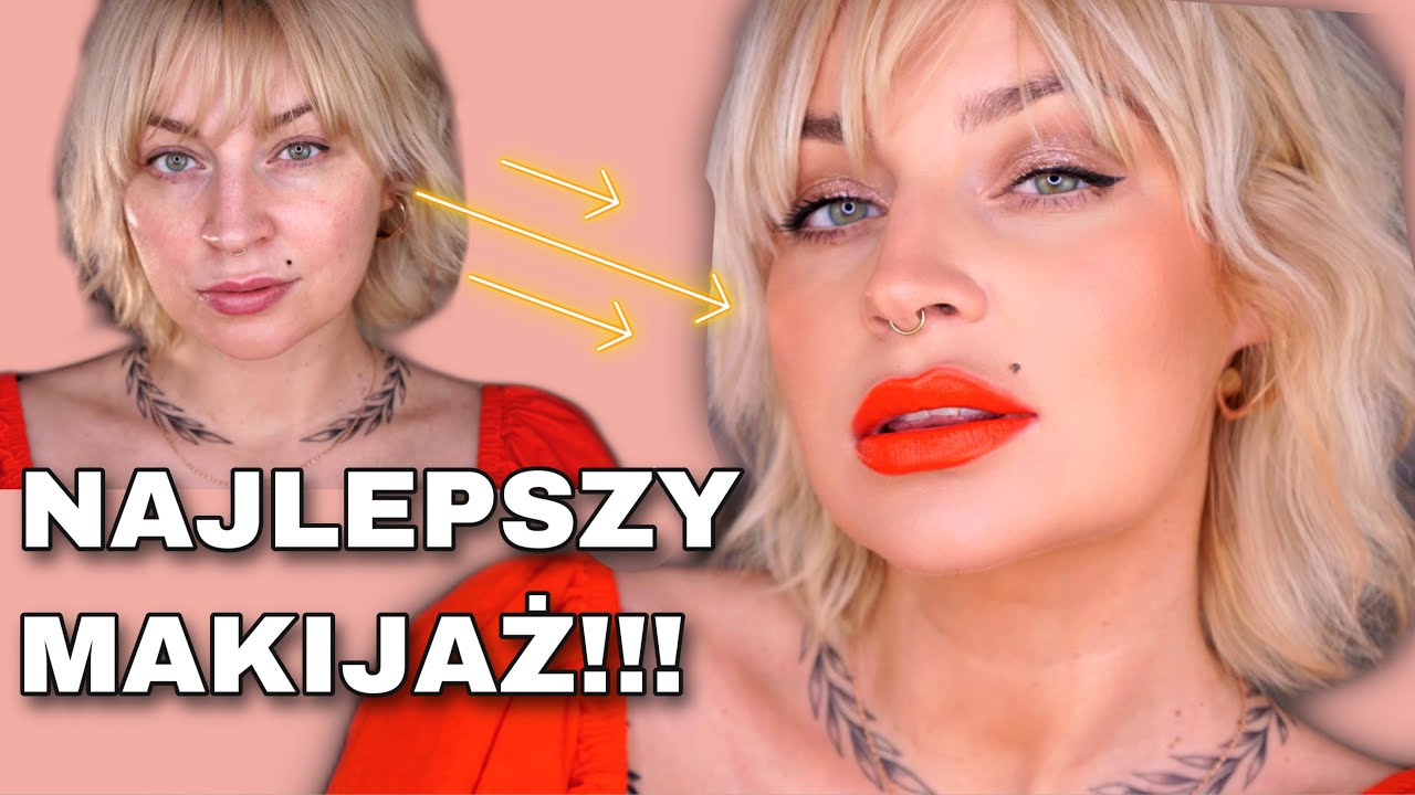 🔴 FULL GLAM BABE! :) PERFEKCYJNY MAKIJAŻ TWARZY, część 1. KINGA The Pink Rook