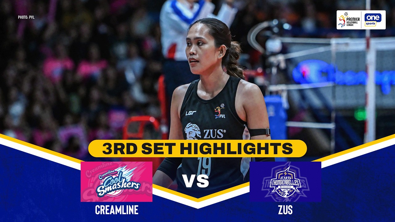 CREAMLINE vs. ZUS COFFEE | SET 3 HIGHLIGHTS | 2026 PVL ALL-FILIPINO CONFERENCE
