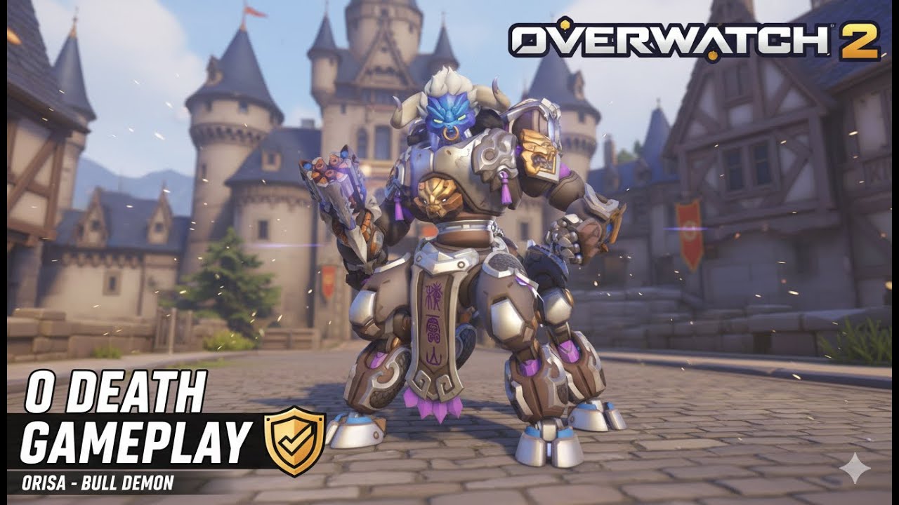 Orisa Gameplay in Eichenwalde with Zero deaths !!!