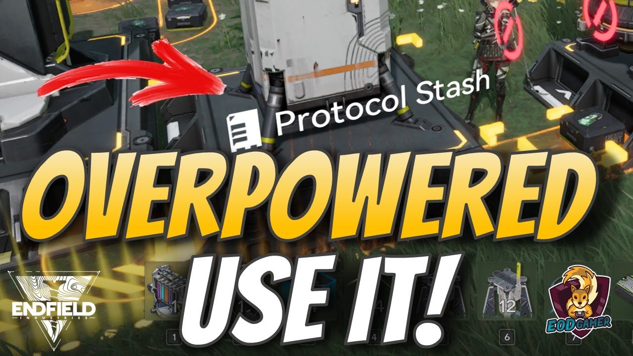 Here's Why The Protocol Stash is OVERPOWERED in Arknights Endfield & How To Use It in Factory AIC